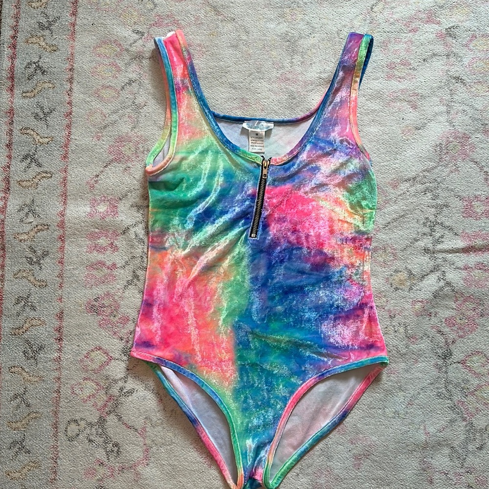 iheartraves tie dye onesie